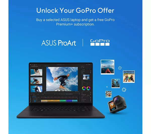 ASUS ProArt P16 Copilot+ PC OLED 16" Laptop - AMD Ryzen AI 9, 2TB SSD, Nano Black - Image 2