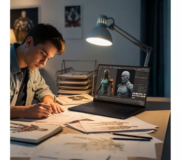 ASUS ProArt P16 Copilot+ PC OLED 16" Laptop - AMD Ryzen AI 9, 2TB SSD, Nano Black - Image 6