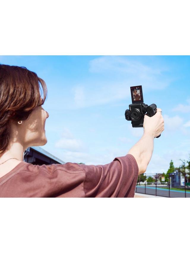 Sony - ZV-1F Compact Vlogging Camera with 20mm Lens, 4K Ultra HD, 20.1MP, Wi-Fi, Bluetooth, 3” Vari-Angle Touch Screen, Black - Image 3