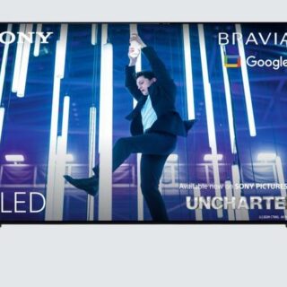 Sony - Bravia 8 K65XR80U (2024) OLED HDR 4K Ultra HD Smart Google TV, 65 inch with Youview & Dolby Atmos, Dark Silver