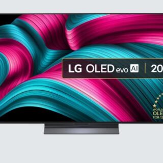 LG - OLED55C54LA (2025) OLED HDR 4K Ultra HD Smart TV, 55 inch with Dolby Atmos, Dark Titan Silver