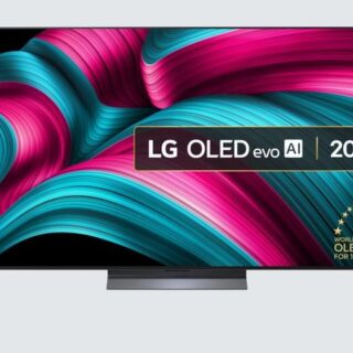 LG - OLED65C54LA (2025) OLED HDR 4K Ultra HD Smart TV, 65 inch with Dolby Atmos, Dark Titan Silver