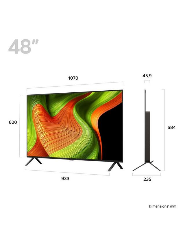 LG - OLED48B56LA (2025) OLED HDR 4K Ultra HD Smart TV, 48 inch with Dolby Atmos, Umber Brown - Image 2