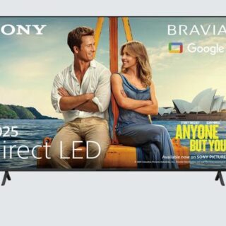 Sony - Bravia 3 K43S38BP (2025) LED HDR 4K Ultra HD Smart Google TV, 43 inch with Dolby Atmos, Black