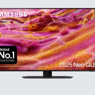 Samsung - QE50QN90F (2025) Neo QLED Mini LED HDR 4K Ultra HD Smart AI TV, 50 inch with Dolby Atmos, Black