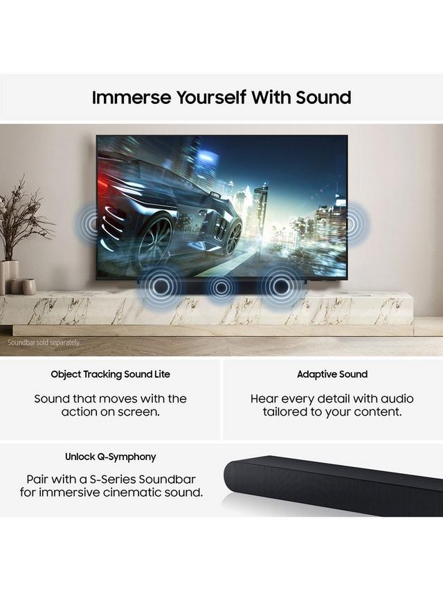 Samsung - QE43Q7F2A (2025) QLED HDR 4K Ultra HD Smart AI TV, 43 inch, Black - Image 4