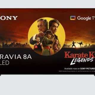 Sony - Bravia 8A K55XR8AB (2025) OLED HDR 4K Ultra HD Smart Google TV, 55 inch with Dolby Atmos, Dark Silver