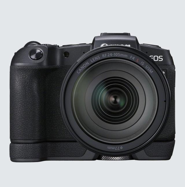 Canon - EOS RP Compact System Camera with RF 24-105mm IS STM Lens, 4K Ultra HD, 26.2MP, Wi-Fi, Bluetooth, OLED EVF, 3" Vari-Angle Touch Screen, Black