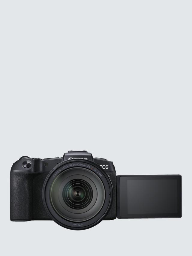 Canon - EOS RP Compact System Camera with RF 24-105mm IS STM Lens, 4K Ultra HD, 26.2MP, Wi-Fi, Bluetooth, OLED EVF, 3" Vari-Angle Touch Screen, Black - Image 4