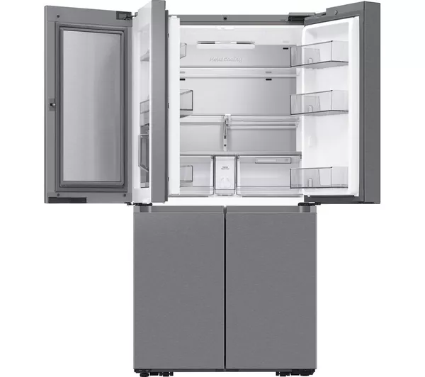 SAMSUNG Family Hub with AI Vision RF65DG9H0ESREU Smart Fridge Freezer - Silver - Image 5